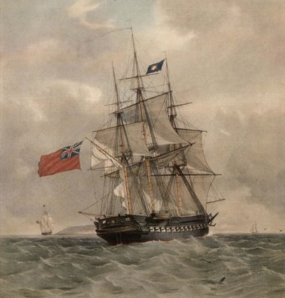 HMS Pomone de G.F. St. John